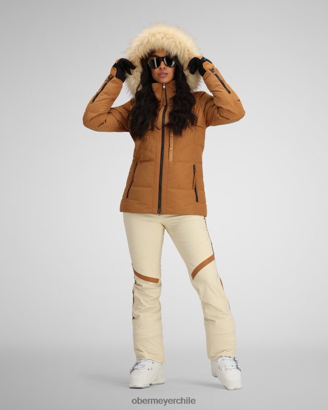 chaqueta circular Obermeyer azúcar morena 06060L6 ropa