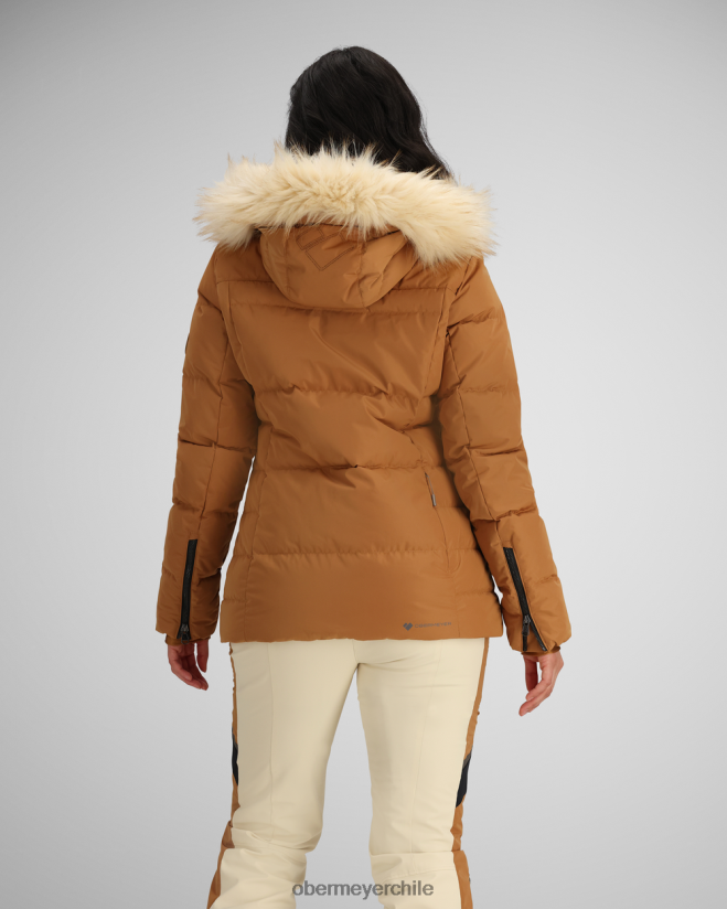 chaqueta circular Obermeyer azúcar morena 06060L6 ropa