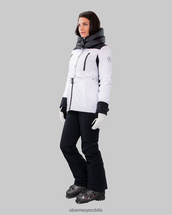 chaqueta de armonía Obermeyer blanco 06060L291 ropa