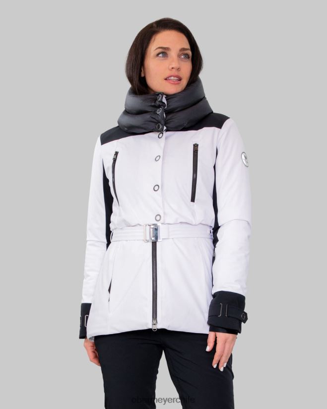 chaqueta de armonía Obermeyer blanco 06060L291 ropa