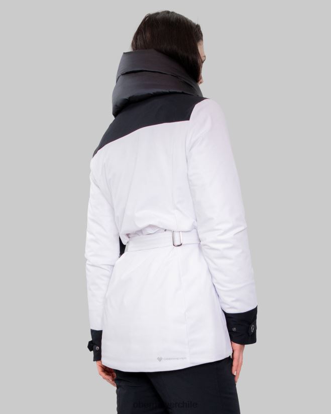 chaqueta de armonía Obermeyer blanco 06060L291 ropa