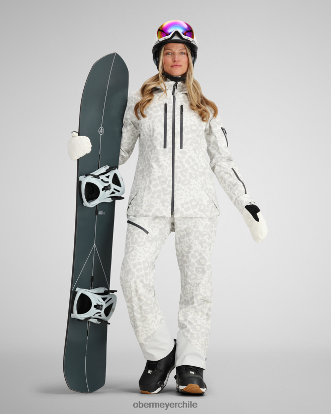chaqueta de concha de las tierras altas Obermeyer gato de nieve 06060L80 ropa