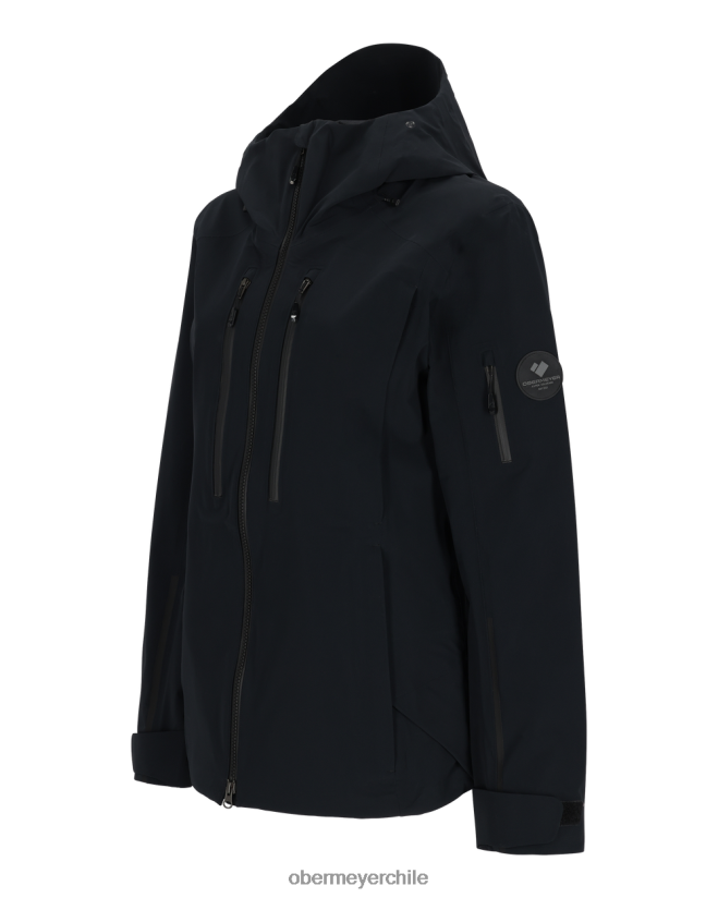 chaqueta de concha de las tierras altas Obermeyer negro 06060L84 ropa