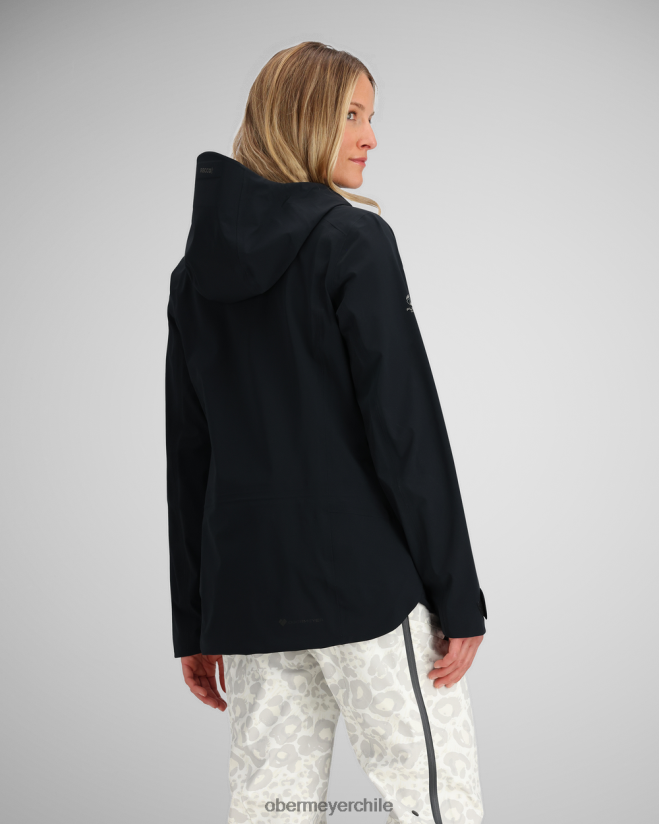 chaqueta de concha de las tierras altas Obermeyer negro 06060L84 ropa