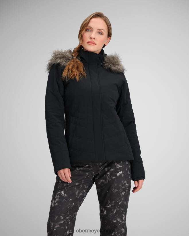 chaqueta de élite toscana Obermeyer negro 06060L156 ropa
