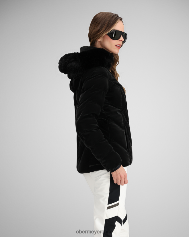 chaqueta de lujo explosiva Obermeyer negro mate 06060L239 ropa