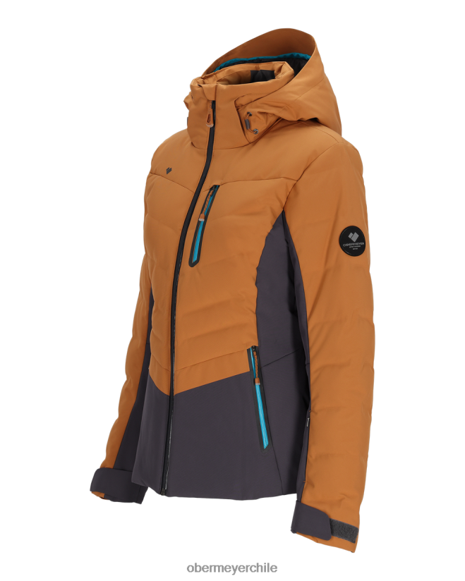 chaqueta de plumón cósima Obermeyer azúcar morena 06060L16 ropa