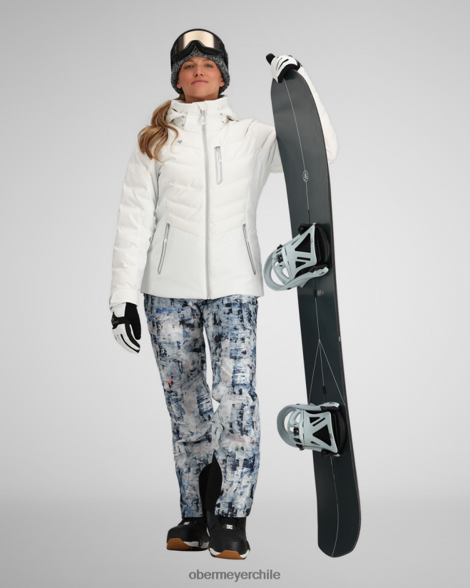 chaqueta de plumón cósima Obermeyer blanco 06060L13 ropa