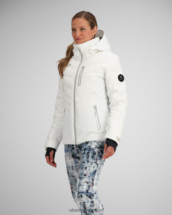 chaqueta de plumón cósima Obermeyer blanco 06060L13 ropa