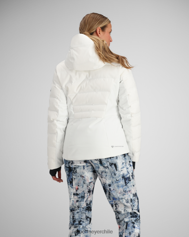 chaqueta de plumón cósima Obermeyer blanco 06060L13 ropa