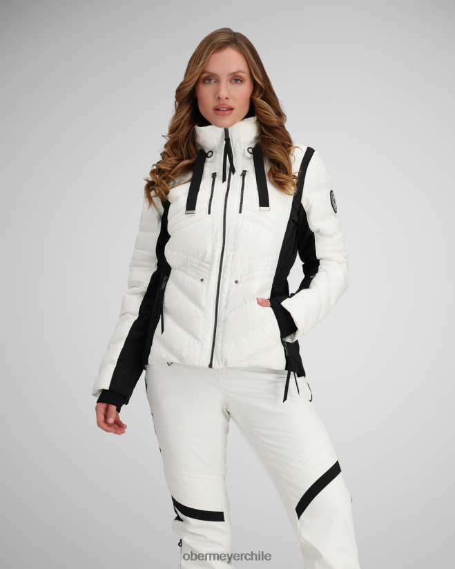 chaqueta de plumón devon Obermeyer blanco 06060L73 ropa