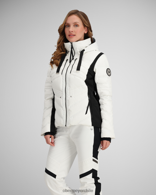 chaqueta de plumón devon Obermeyer blanco 06060L73 ropa
