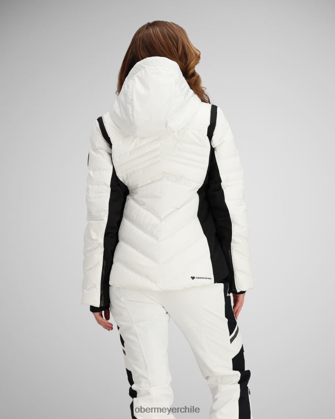 chaqueta de plumón devon Obermeyer blanco 06060L73 ropa