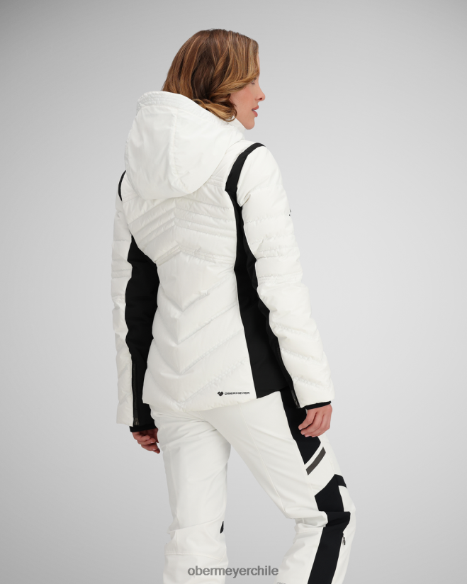 chaqueta de plumón devon Obermeyer blanco 06060L73 ropa