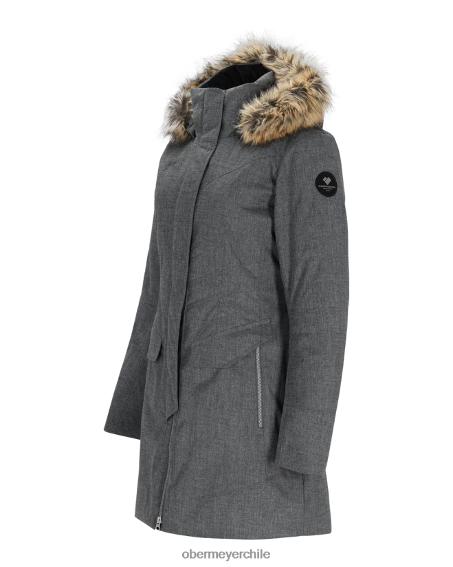 chaqueta de plumas sojourner Obermeyer carbón 06060L106 ropa