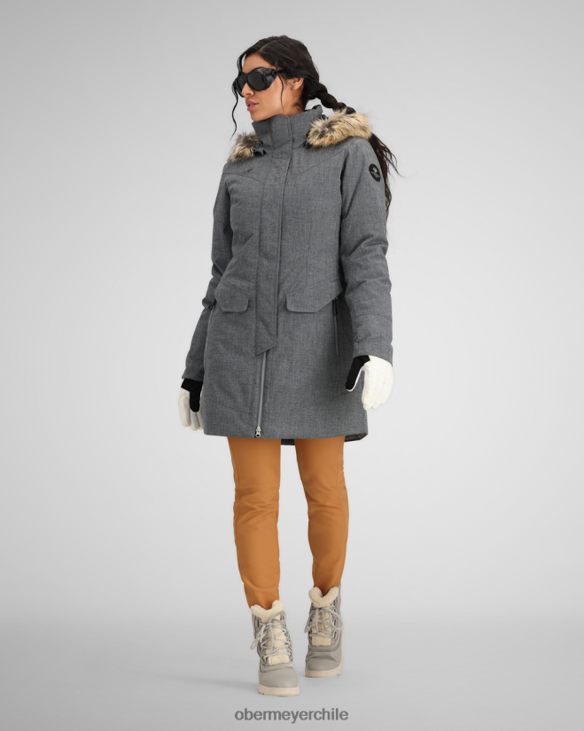 chaqueta de plumas sojourner Obermeyer carbón 06060L106 ropa
