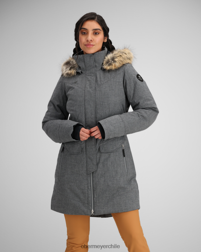 chaqueta de plumas sojourner Obermeyer carbón 06060L106 ropa