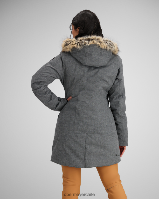 chaqueta de plumas sojourner Obermeyer carbón 06060L106 ropa