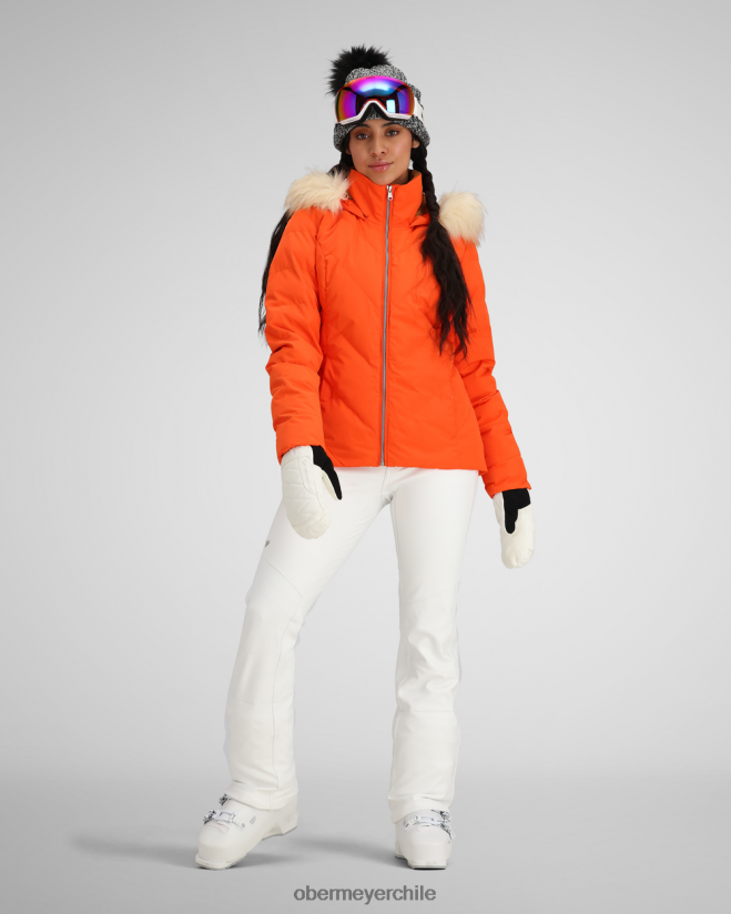 chaqueta explosiva Obermeyer naranja confitada 06060L52 ropa