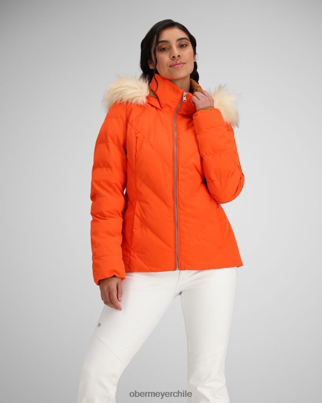 chaqueta explosiva Obermeyer naranja confitada 06060L52 ropa