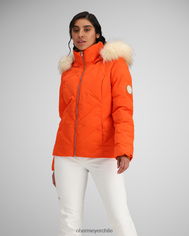 chaqueta explosiva Obermeyer naranja confitada 06060L52 ropa