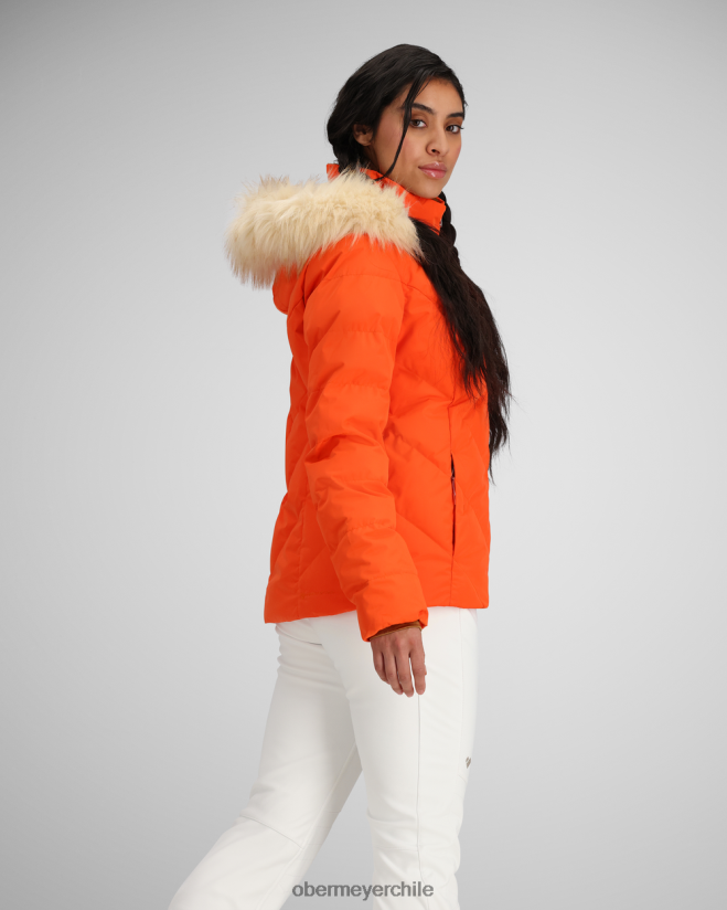 chaqueta explosiva Obermeyer naranja confitada 06060L52 ropa