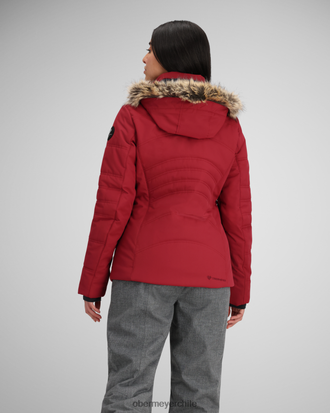 chaqueta toscana ii Obermeyer campanas granate 06060L171 ropa