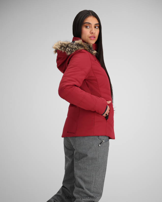 chaqueta toscana ii Obermeyer campanas granate 06060L171 ropa