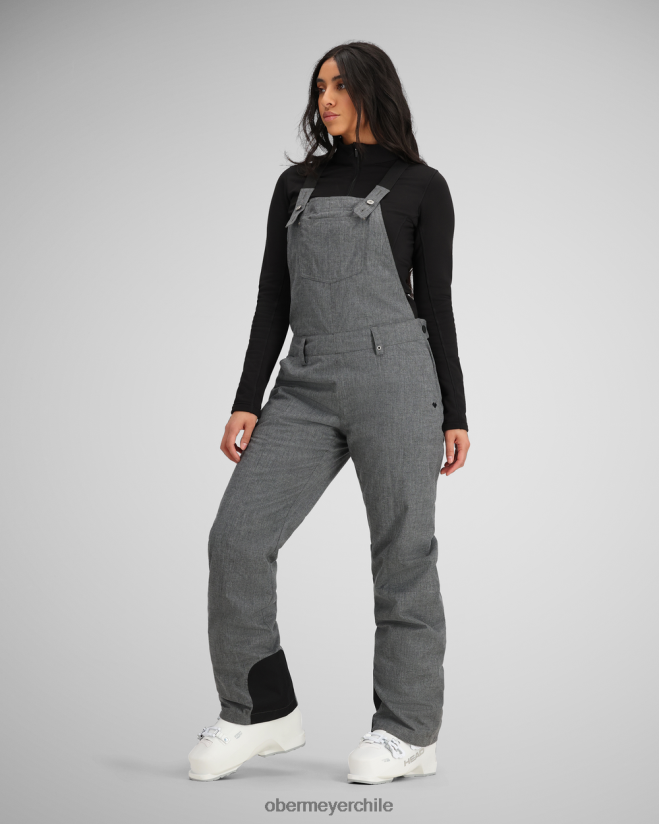 mono con pechera malta Obermeyer carbón 06060L123 ropa
