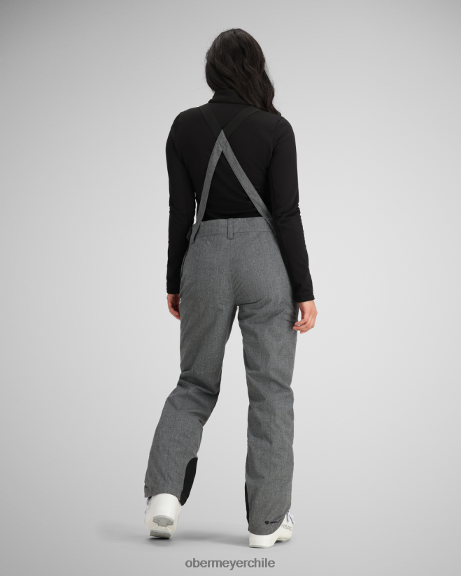 mono con pechera malta Obermeyer carbón 06060L123 ropa