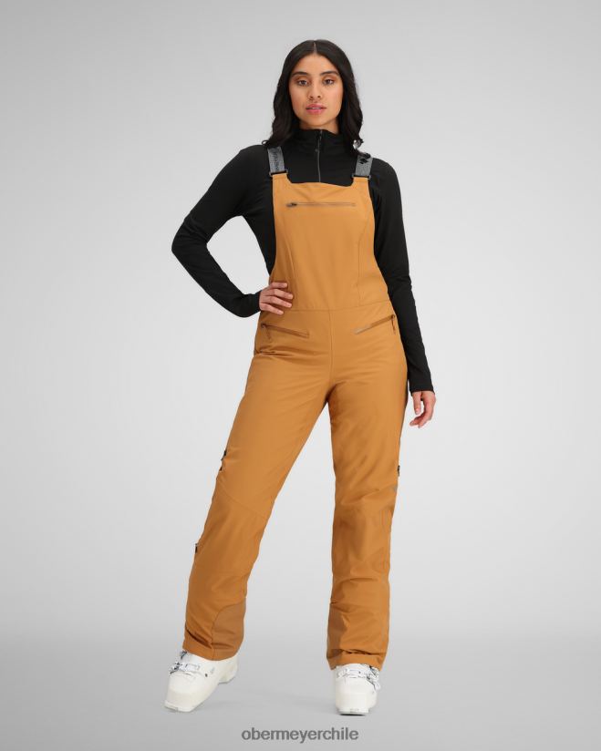 pantalón con pechera bliss Obermeyer azúcar morena 06060L91 ropa