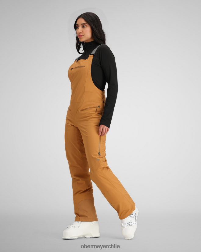 pantalón con pechera bliss Obermeyer azúcar morena 06060L91 ropa