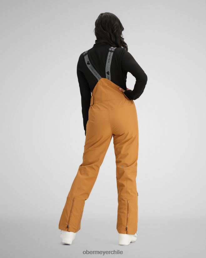 pantalón con pechera bliss Obermeyer azúcar morena 06060L91 ropa
