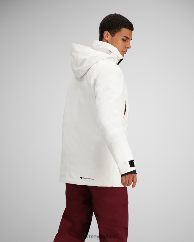 chaqueta de cresta Obermeyer blanco 06060L440 ropa