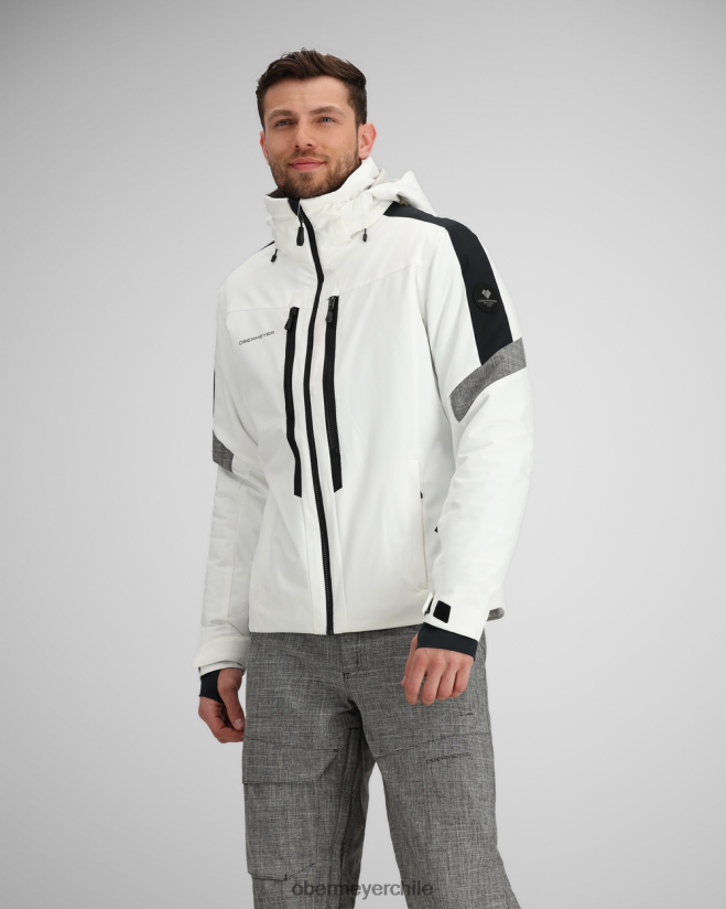 chaqueta de línea de otoño Obermeyer blanco 06060L406 ropa