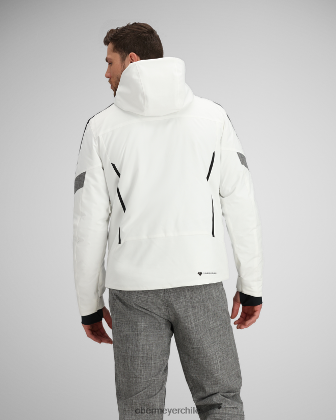 chaqueta de línea de otoño Obermeyer blanco 06060L406 ropa