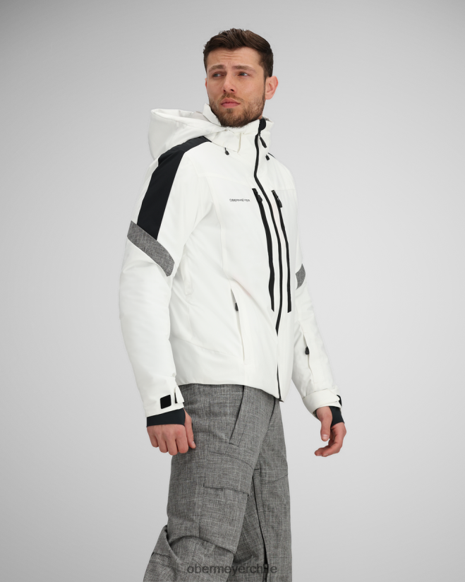 chaqueta de línea de otoño Obermeyer blanco 06060L406 ropa