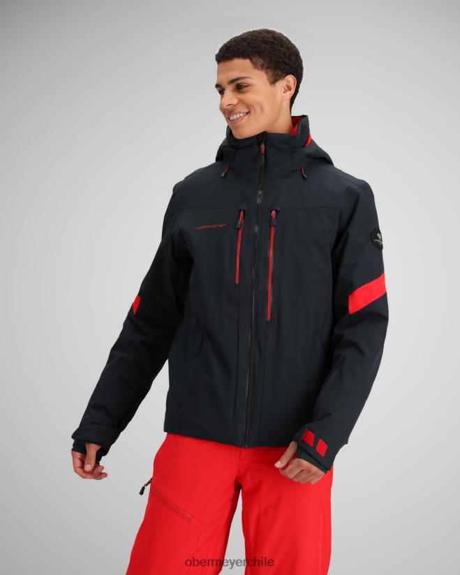 chaqueta de línea de otoño Obermeyer negro 06060L410 ropa