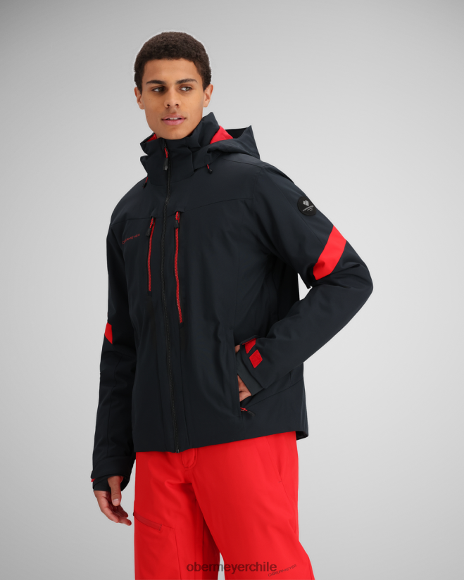 chaqueta de línea de otoño Obermeyer negro 06060L410 ropa