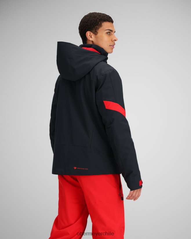 chaqueta de línea de otoño Obermeyer negro 06060L410 ropa