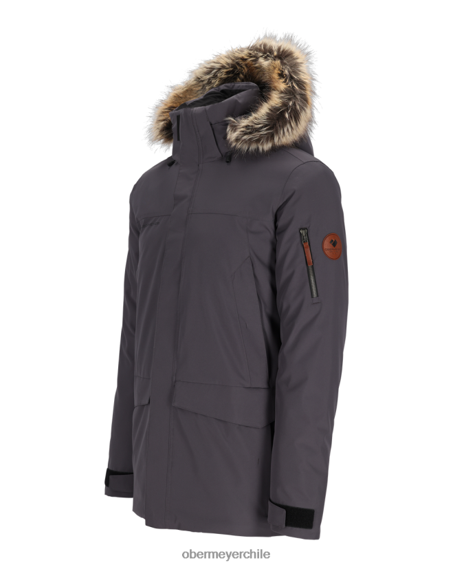 chaqueta ridgeline con piel sintética Obermeyer basalto 06060L392 ropa