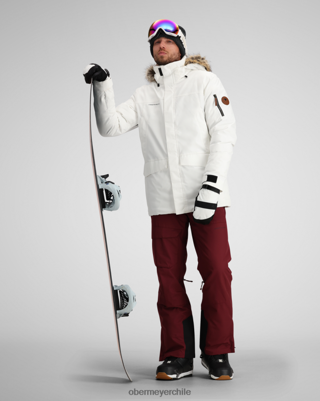 chaqueta ridgeline con piel sintética Obermeyer blanco 06060L391 ropa