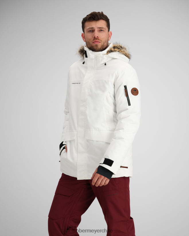 chaqueta ridgeline con piel sintética Obermeyer blanco 06060L391 ropa