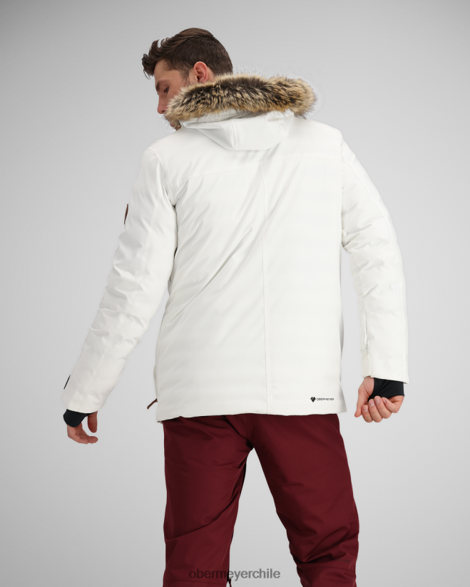 chaqueta ridgeline con piel sintética Obermeyer blanco 06060L391 ropa