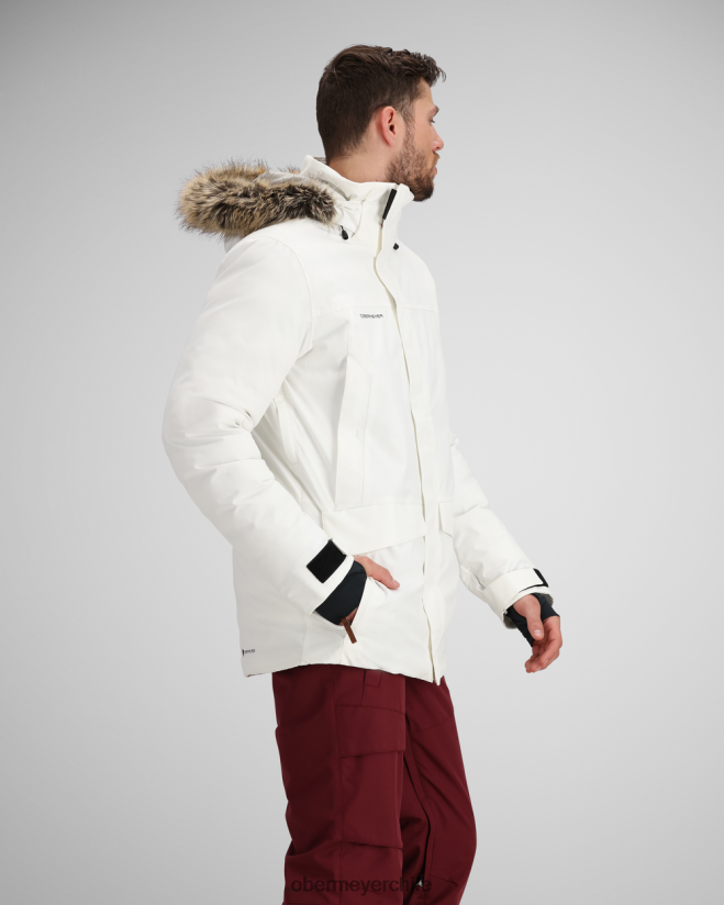 chaqueta ridgeline con piel sintética Obermeyer blanco 06060L391 ropa