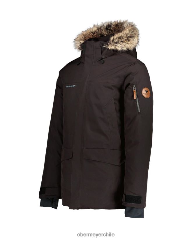 chaqueta ridgeline con piel sintética Obermeyer cuero 06060L398 ropa
