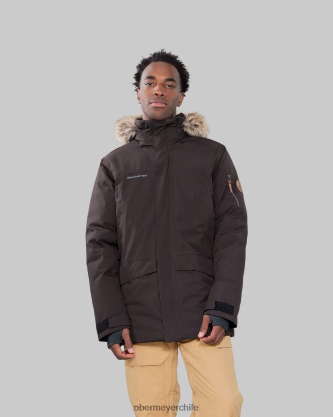 chaqueta ridgeline con piel sintética Obermeyer cuero 06060L398 ropa