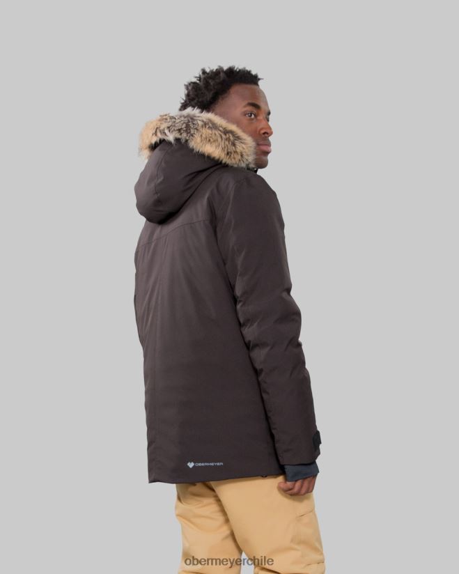 chaqueta ridgeline con piel sintética Obermeyer cuero 06060L398 ropa