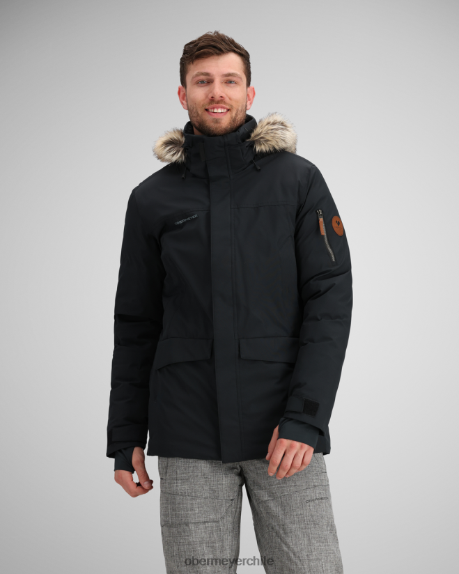 chaqueta ridgeline con piel sintética Obermeyer negro 06060L390 ropa