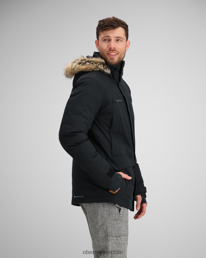 chaqueta ridgeline con piel sintética Obermeyer negro 06060L390 ropa